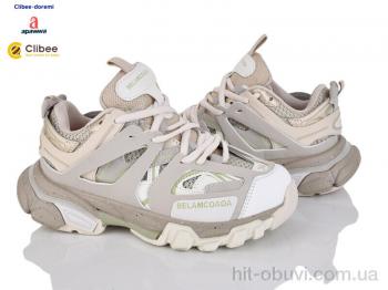 Кросівки Clibee-Doremi DC1101 beige-grey