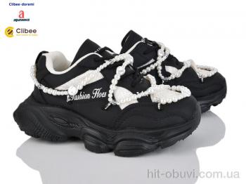 Кросівки Clibee-Doremi AD5300-4 black-white