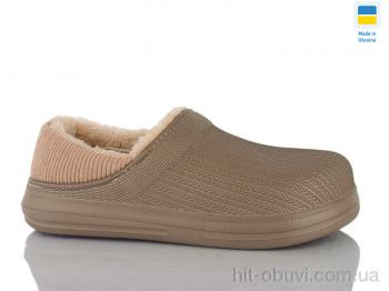Галоші DeMur 651 коричневий
