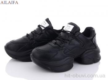Кроссовки Ailaifa 2361-1 all black піна