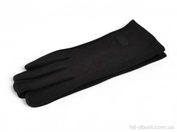 Рукавички PAIDI 30 замш-текстиль black