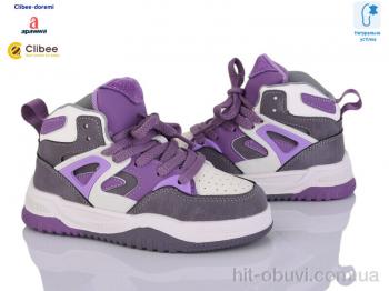 Кроссовки Clibee-Doremi T199-2 white-purple