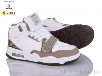Кроссовки Clibee-Doremi LC803-2 white-khaki