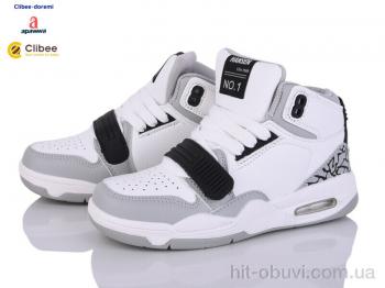 Кроссовки Clibee-Doremi LC803-2 white-grey