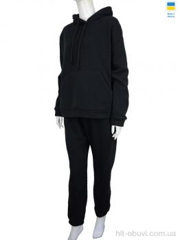 Спортивний костюм Obuvok Єд стрілка black (06927)