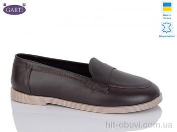 Туфли Garti 408 корич шкіра