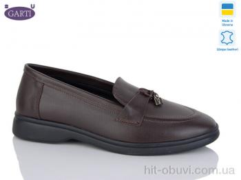 Туфли Garti 401 корич шкіра