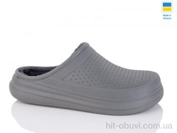 Галоши Inblue Сабо 115 т.сірий