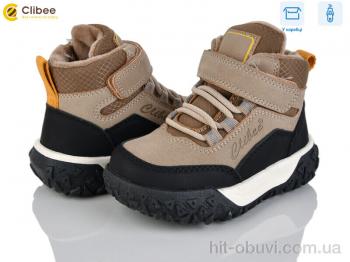 Ботинки Clibee GA84 khaki-yellow