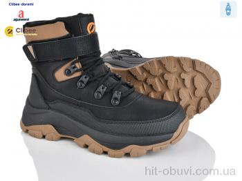 Ботинки Clibee-Doremi HC616 black-khaki