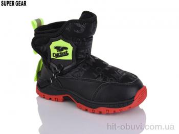 Дутики Super Gear SG0766-1 black-red