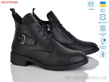 Черевики QQ&Панда 915 чорний