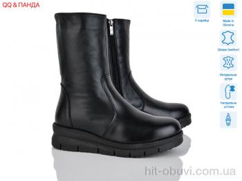 Сапоги QQ&Панда 916 чорний