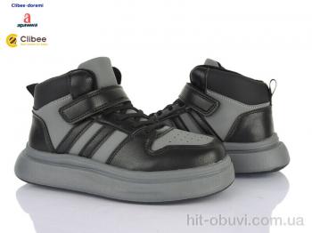 Кросівки Clibee-Doremi, T6539  black-grey