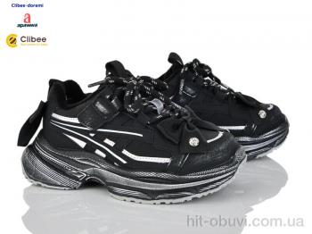 Кросівки Clibee-Doremi A88009 фліс black