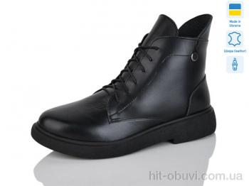 Ботинки Sali 25 чорний к. хутро