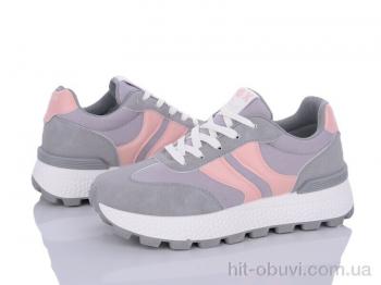 Кроссовки Ok Shoes J6105-2 grey-old