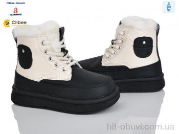 Черевики Clibee-Doremi HB612 beige-black