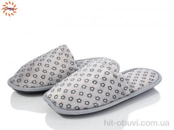 Тапки Jumay Капці жін зірка сірий
