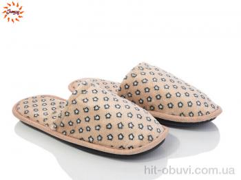 Тапки Jumay Капці жін зірка беж