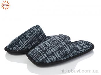 Тапки Jumay Капці чол. смужка чорні