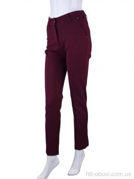 Брюки Obuvok 3006-6 (08954) bordo