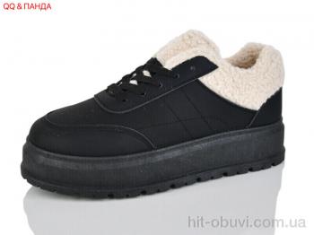 Кросівки QQ&Панда T018 black