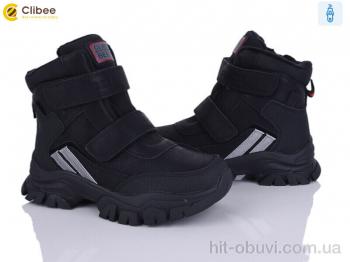 Черевики Clibee HC383 black-red