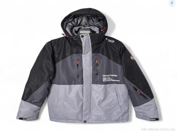 Куртка Audsa S24007-22 black-d.grey-grey