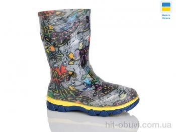 Резиновая обувь Lot Shoes N001-2 сірий