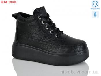 Ботинки QQ&Панда Y065 black k