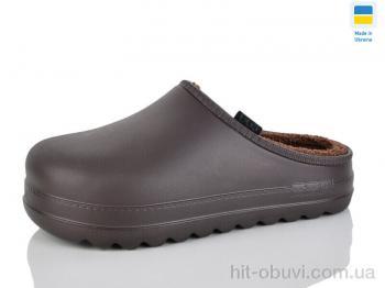 Галоші Inblue, HM147 т.коричневий