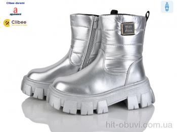 Сапоги Clibee-Doremi H568-1 silver