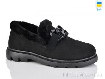Туфлі DeMur 103 чорний з.