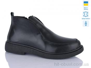 Ботинки Sali 89 чорний к. зима