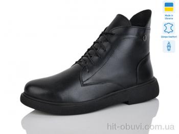 Черевики Sali, 25 чорний к. зима батал