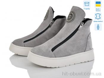Черевики Мрія 03 сірий з.