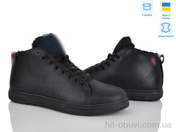 Ботинки Синдикат взуття Л2 чорно-синій