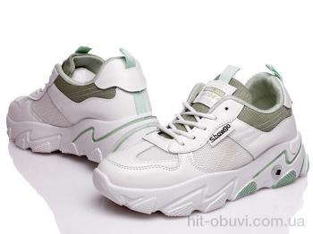 Кросівки Prime-Opt Prime M-NCK020 WHITE-OLIVE(36-40)
