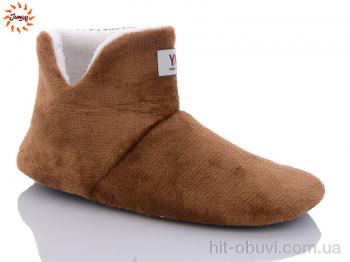 Тапки Jumay YMR01-1 brown