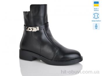 Черевики Sali 81H чорний к. зима