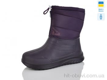 Чоботи з піни Inblue, D391-1DF фіолетовий