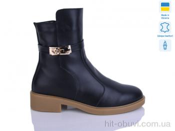 Ботинки Sali 281H чорний к кор-п.зима