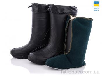 Сапоги из пены Vladimir DS Укр EVA СЭ-02 черн с чулком