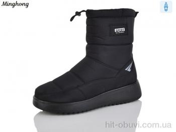 Дутики Minghong 283 black