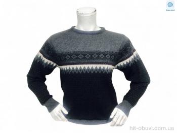 Светр TurkishBrend A01 сіро-синій