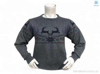 Светр TurkishBrend A03 т.сірий