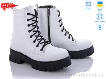 Черевики ARTO 2205 белый фл.деми
