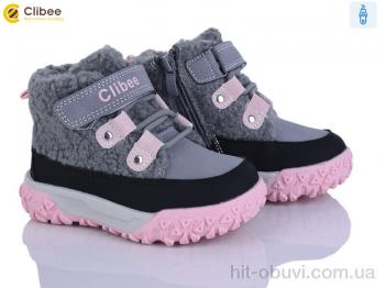 Ботинки Clibee TA32 grey-pink