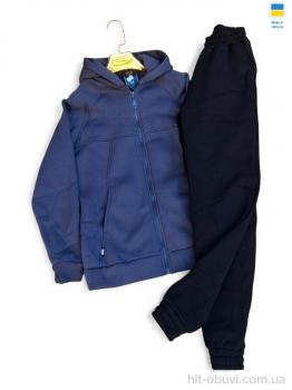 Спортивний костюм Sport style 811-8023 графіт з чорний